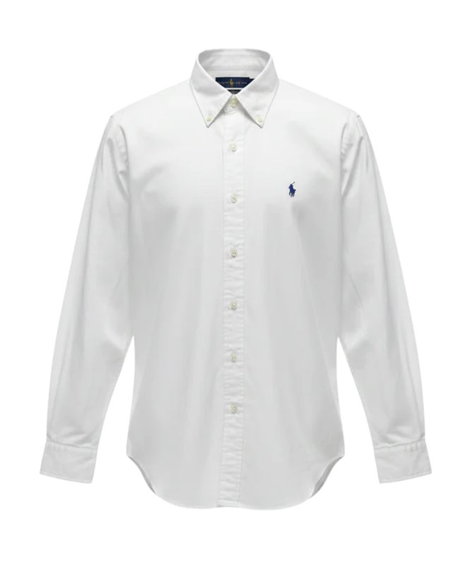 Ralph Lauren White Long Sleeve Shirt