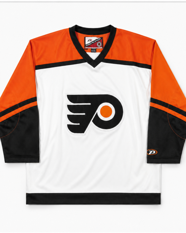 Pro Player Philadelphia Flyers NHL White Vintage Hockey Jersey