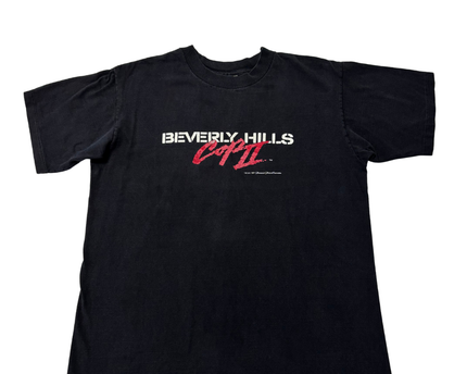 Oneita Black Beverly Hills Cop II Vintage Graphic Tee