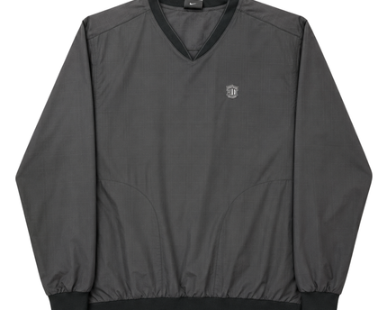 Nike Golf Black V-Neck Windbreaker Pullover Jacket