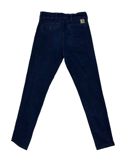 Carhartt WIP “Sid Pant” Slim Tapered Navy Pants - XS | Waist: 28"
