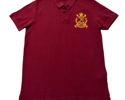 Polo Ralph Lauren Maroon Classic Fit Crest Polo Shirt