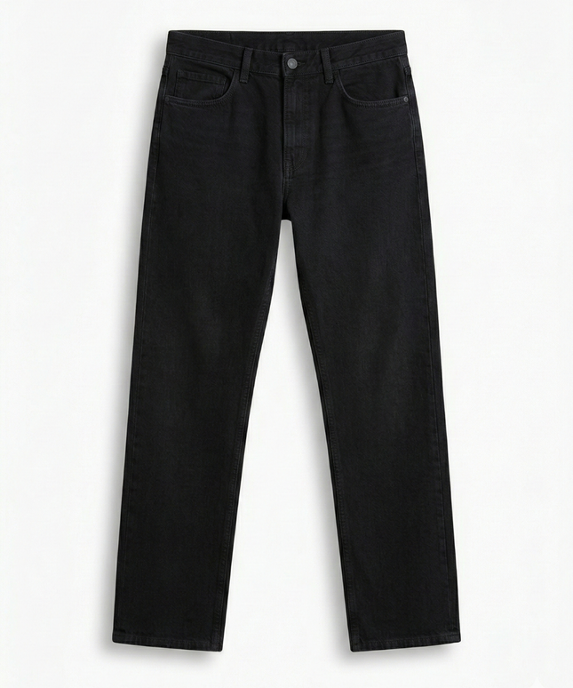 WATCH L.A. Black Straight Leg Jeans