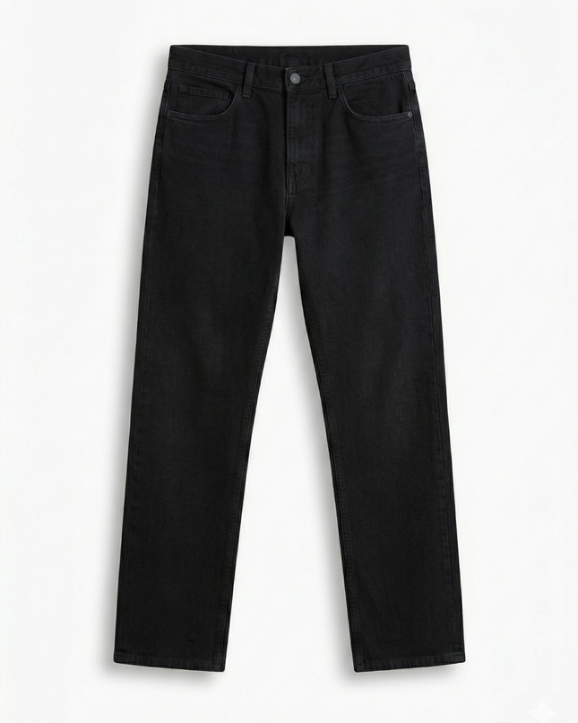 WATCH L.A. Black Straight Leg Jeans