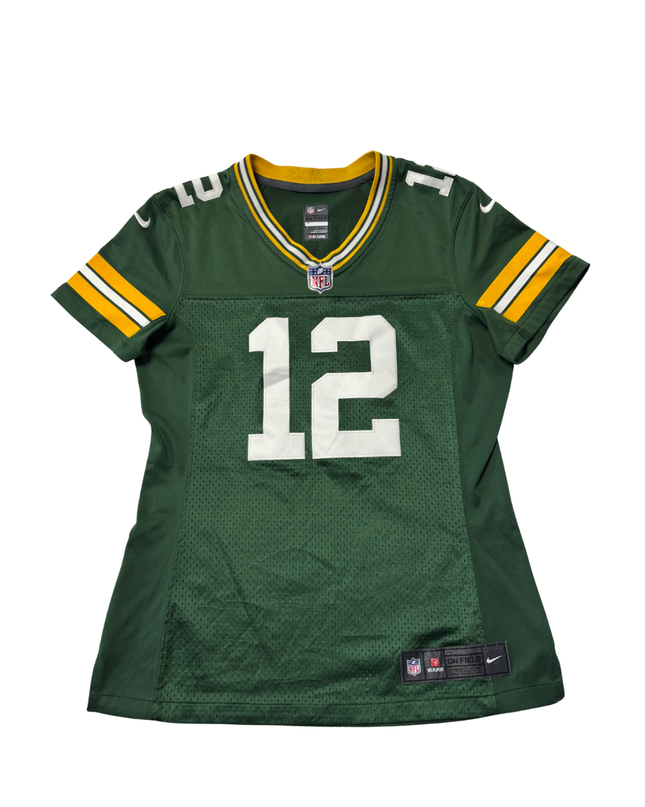 Nike Green Green Bay Packers Aaron Rodgers #12 Women's Football Jersey
