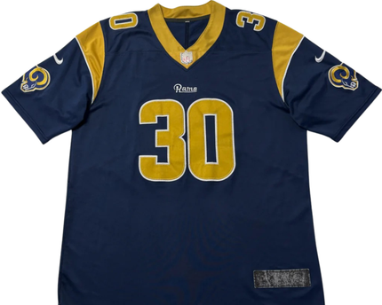 Nike Navy Blue Los Angeles Rams Todd Gurley II Football Jersey