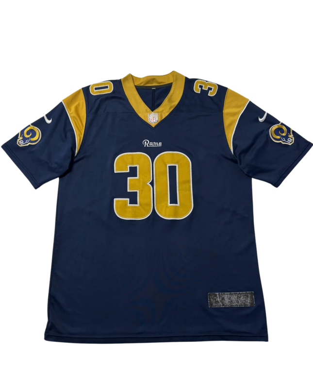 Nike Navy Blue Los Angeles Rams Todd Gurley II Football Jersey