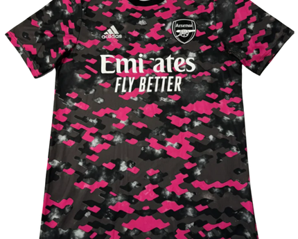 Arsenal FC Pink/Black Pre-Match Training Jersey