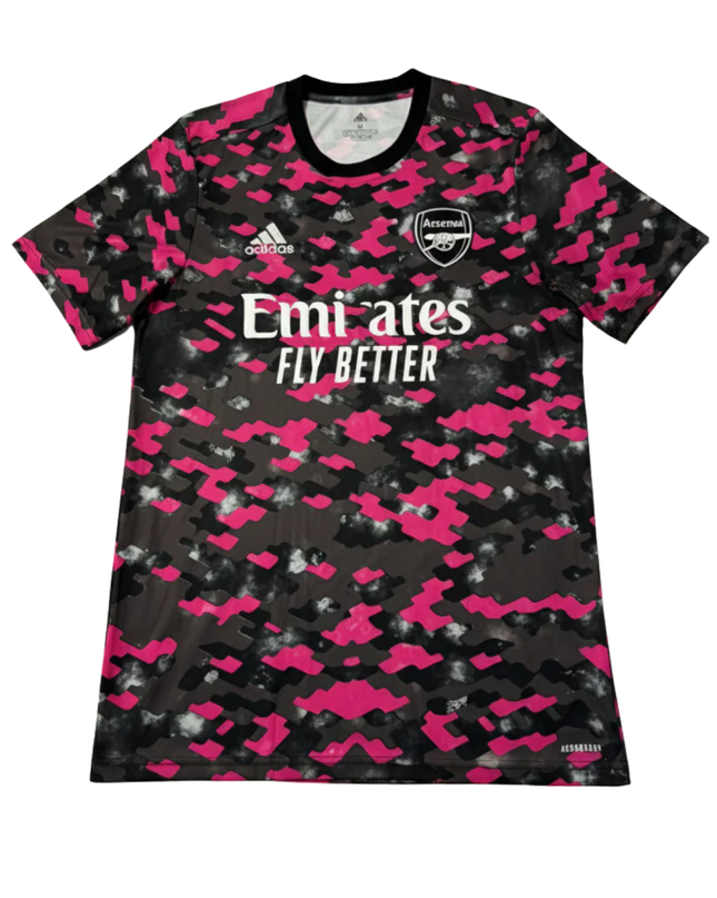 Arsenal FC Pink/Black Pre-Match Training Jersey