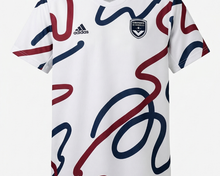 Adidas x Grems White Girondins de Bordeaux Graphic Jersey