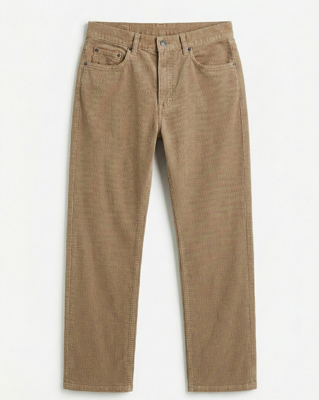 Kirkland Signature Khaki Straight Leg Cotton Pants