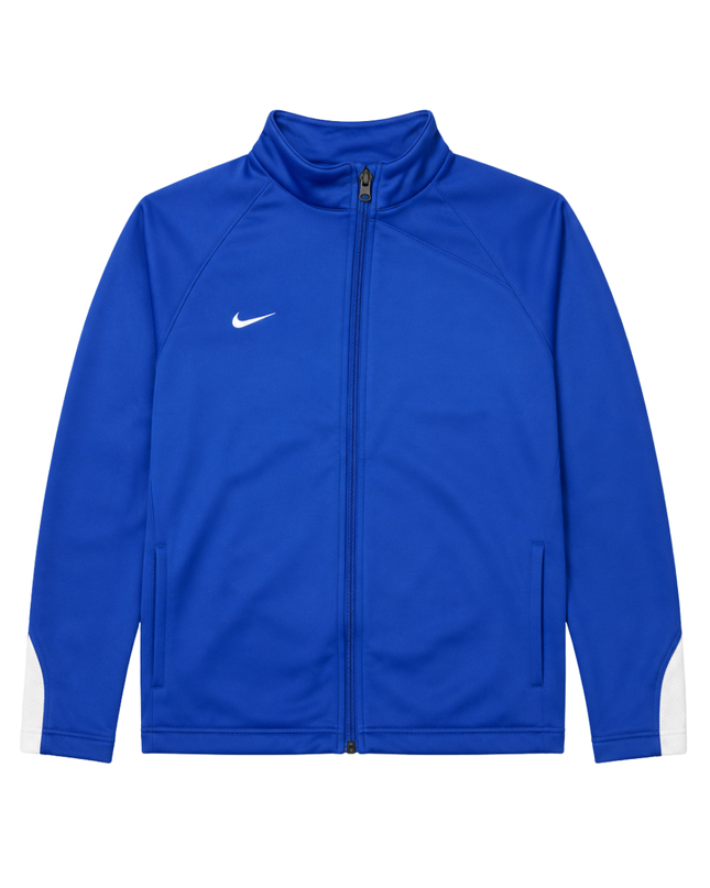 Nike Blue Unisex Athletic Zip-Up Performance Sports Jacket