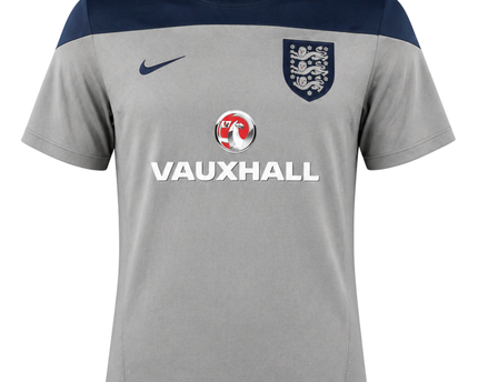 Nike Gray England National Football Team Training Jersey