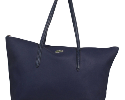 Lacoste Navy Blue L.12.12 Large Tote Bag