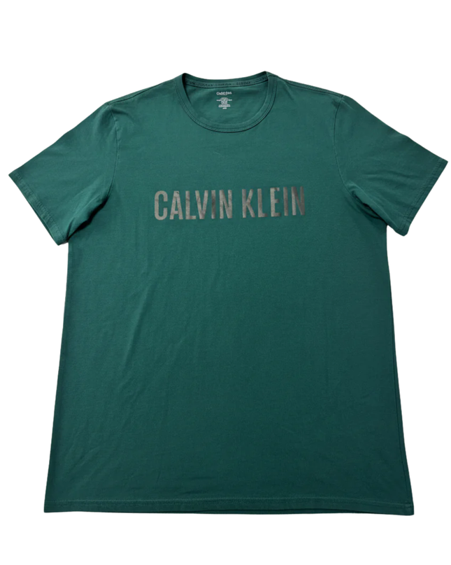 Calvin Klein Green Graphic Logo T-Shirt