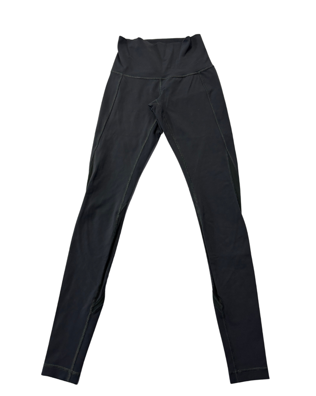 Lululemon Dark Grey High-Rise Athletic Leggings