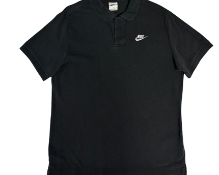 Nike Black Classic Pique Polo Shirt