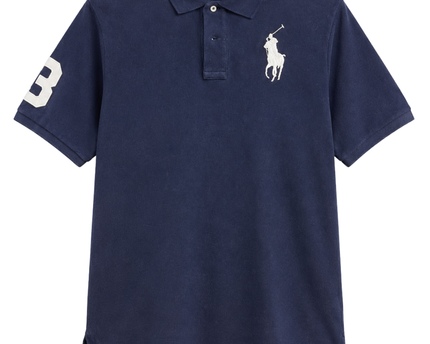 Polo Ralph Lauren Navy Blue Big Pony Classic Fit Polo Shirt
