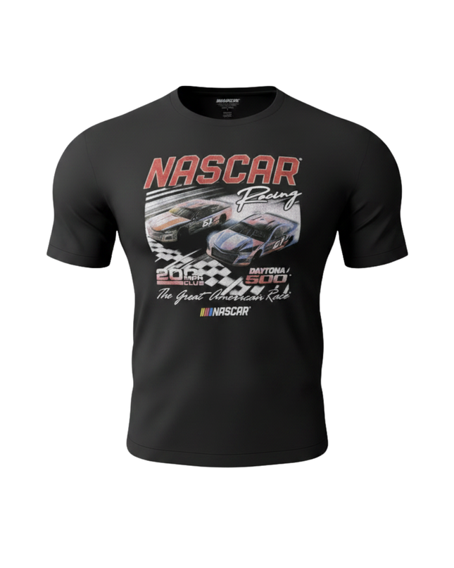 Nascar Black Racing Graphic Tee