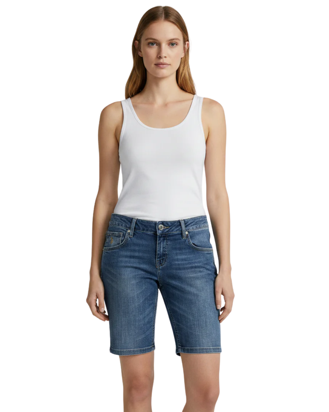 U.S. Polo Assn. Blue Denim Shorts