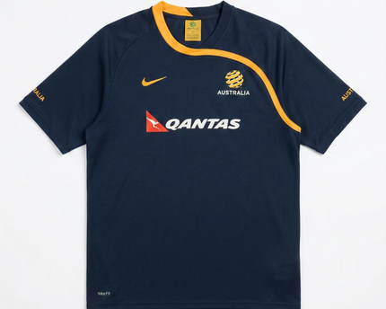 Nike Navy Blue Australia Qantas National Team Training Jersey