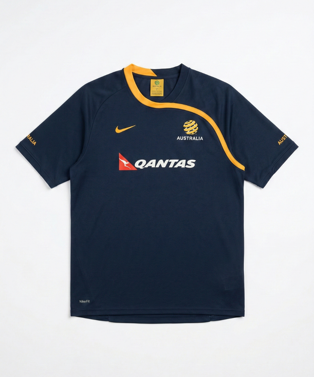 Nike Navy Blue Australia Qantas National Team Training Jersey