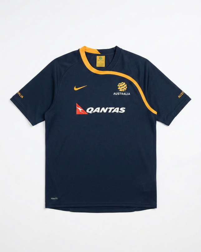 Nike Navy Blue Australia Qantas National Team Training Jersey