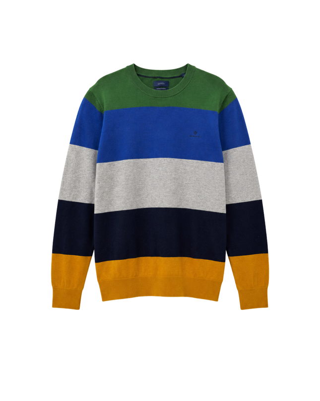GANT Multi-color Cotton Cashmere Striped Sweater