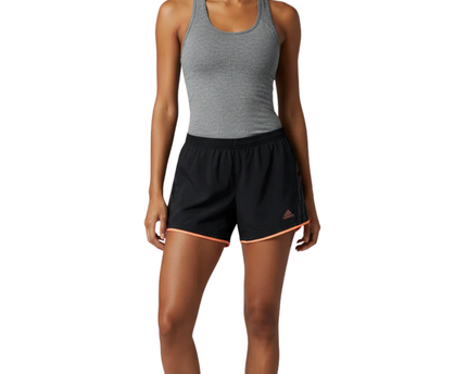 Adidas Black Supernova Performance Running Shorts