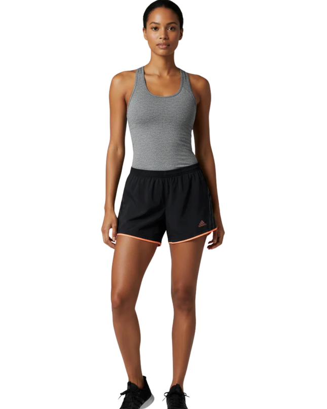 Adidas Black Supernova Performance Running Shorts