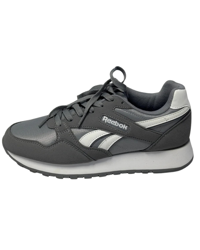 Reebok Grey Retro Sport Sneakers