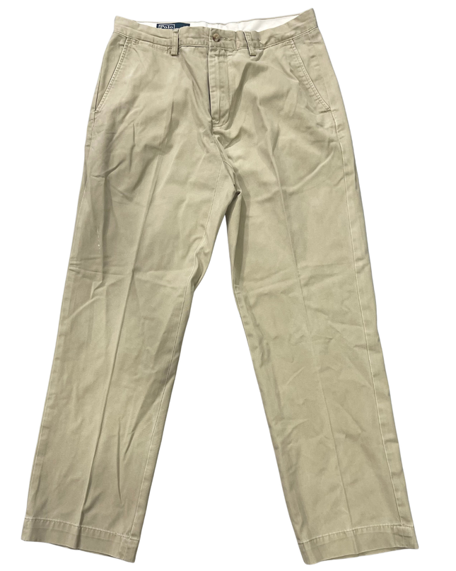 Polo Ralph Lauren Beige Preston Cotton Pants
