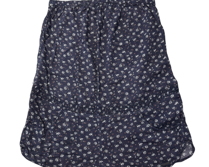 Abercrombie & Fitch Navy Blue Floral Spaghetti Strap Romper