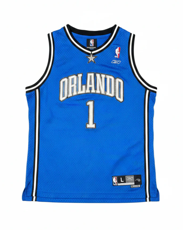 Reebok Blue Orlando Magic Tracy McGrady NBA Jersey