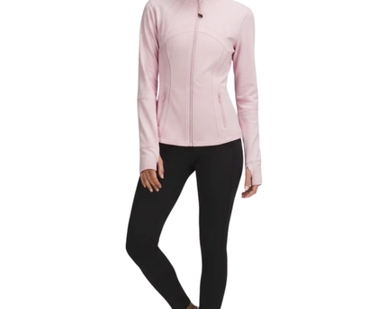 Lululemon Pink Define Full-Zip Active Jacket