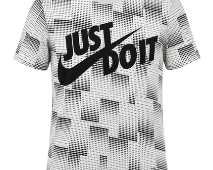 Nike Grey Graphic Just Do It Tee