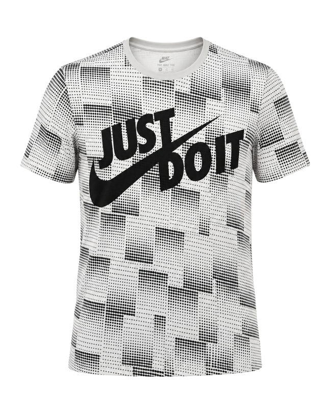 Nike Grey Graphic Just Do It Tee