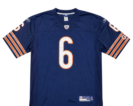Reebok Navy Blue Chicago Bears Jay Cutler NFL Jersey Size 50