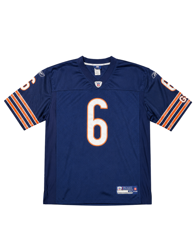 Reebok Navy Blue Chicago Bears Jay Cutler NFL Jersey Size 50