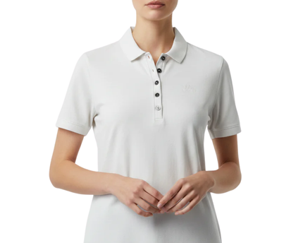 Burberry Brit White Short Sleeve Polo Shirt