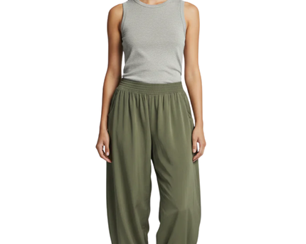 American Eagle Outfitters Olive Green Relaxed Jogger Pants
