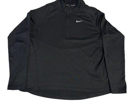 Nike Black Dri-FIT 1/2 Zip Running Pullover