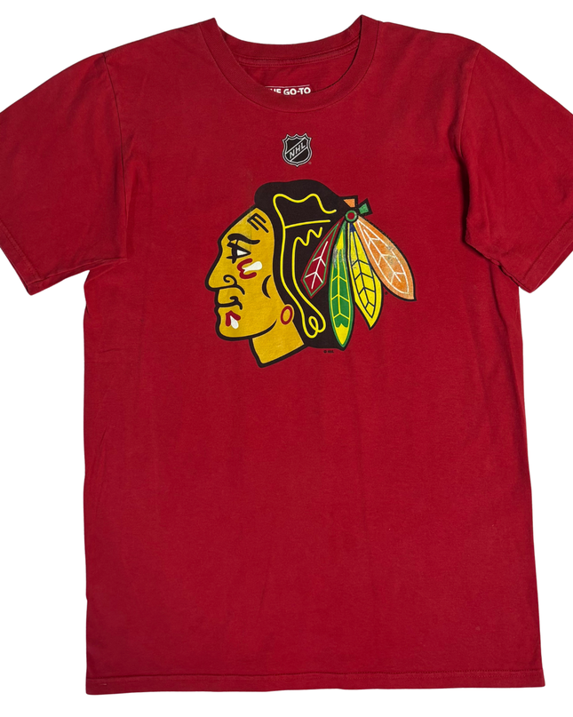 Adidas Red Chicago Blackhawks NHL Graphic Tee