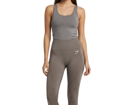 Gymshark Brown Vital Seamless High Waisted Leggings