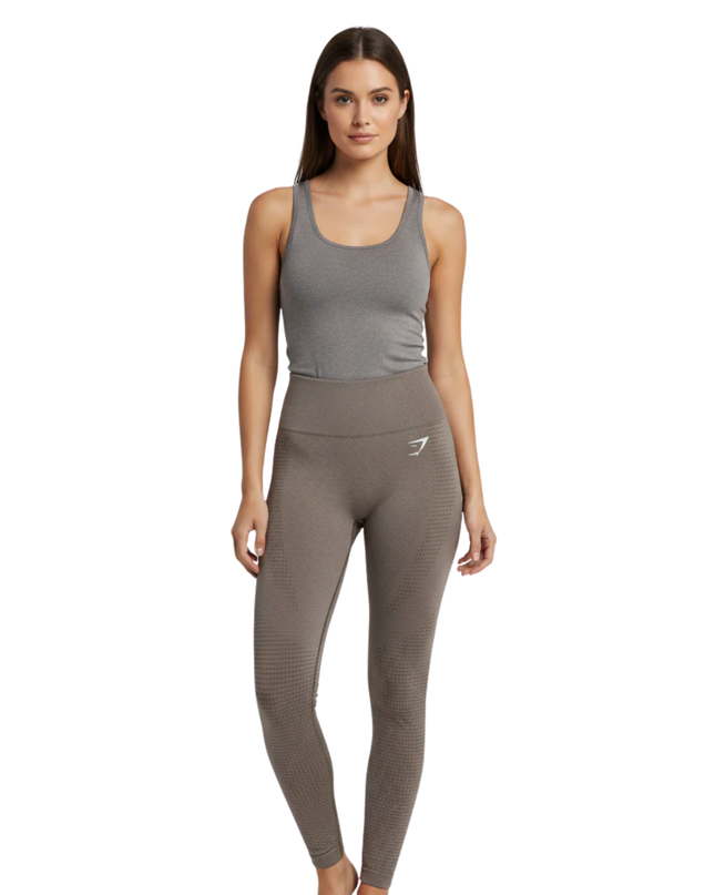 Gymshark Brown Vital Seamless High Waisted Leggings