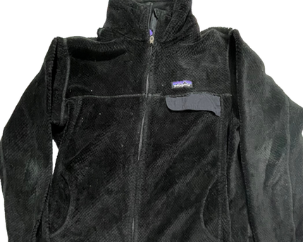 Patagonia Black High-Pile Fleece Jacket