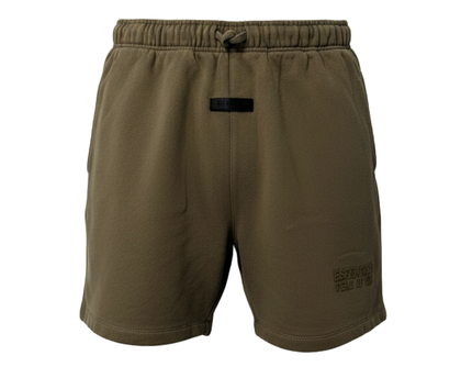 Fear of God Essentials Brown Fleece Lounge Shorts