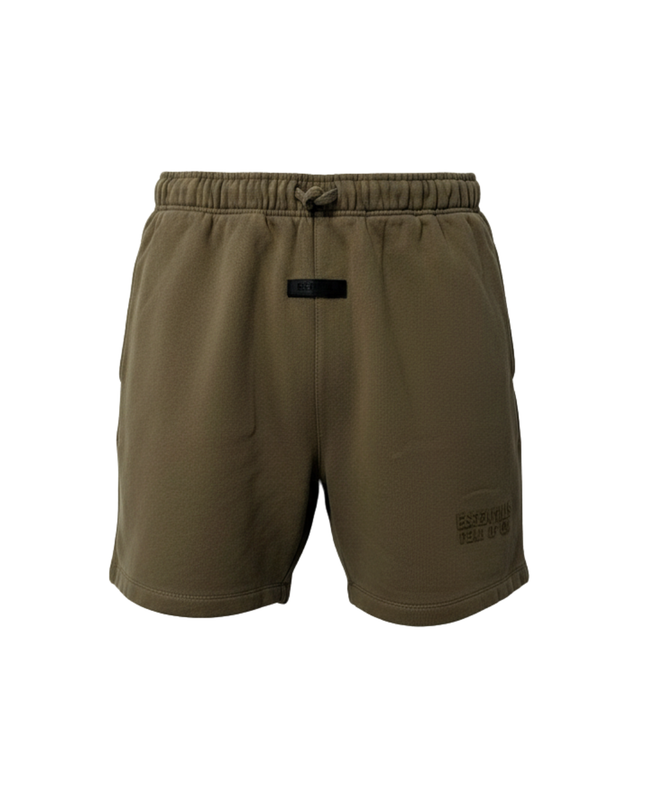 Fear of God Essentials Brown Fleece Lounge Shorts