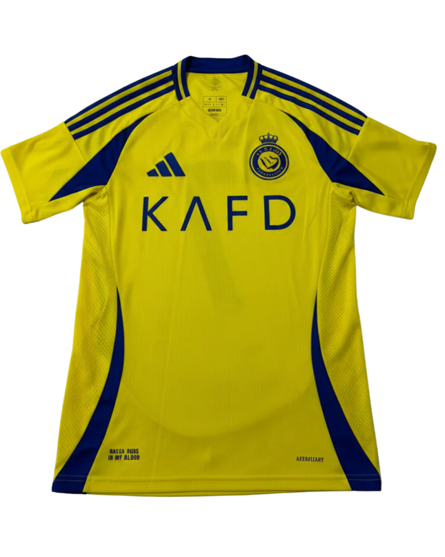 Al Nassr Ronaldo 7 Yellow Football Jersey
