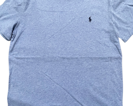 Polo Ralph Lauren Heathered Blue Crew Neck T-Shirt